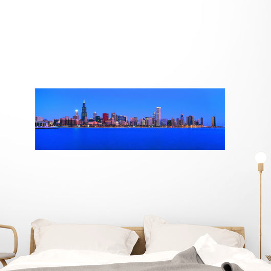 Chicago Skyline 2 Wall Decal