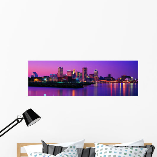 Baltimore Skyline Wall Decal