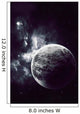 Artist's Concept Windy Planet Wall Decal