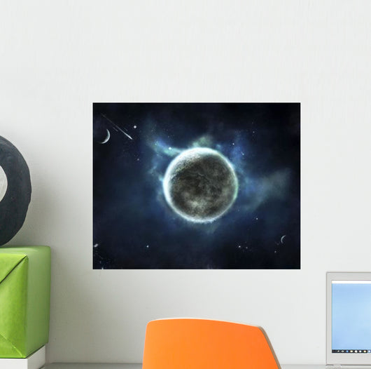 Recently Discovered Earth-like Planet Wall Decal