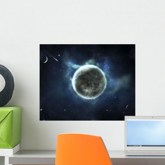 Recently Discovered Earth-like Planet Wall Decal