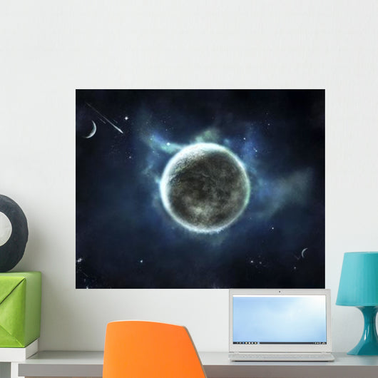 Recently Discovered Earth-like Planet Wall Decal