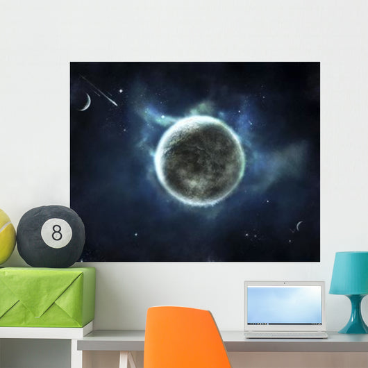Recently Discovered Earth-like Planet Wall Decal