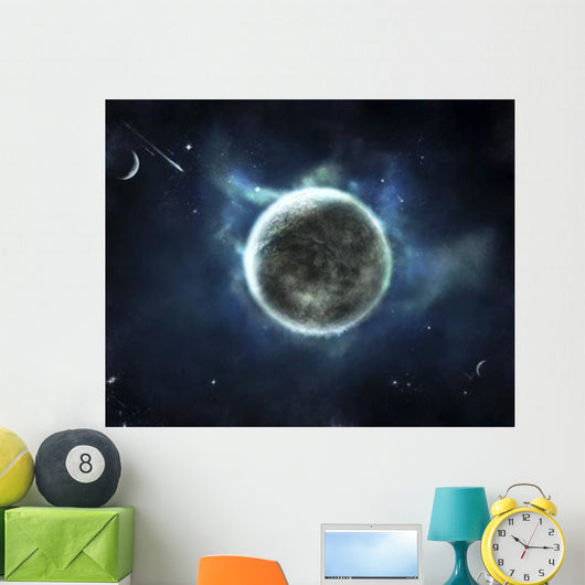 Recently Discovered Earth-like Planet Wall Decal