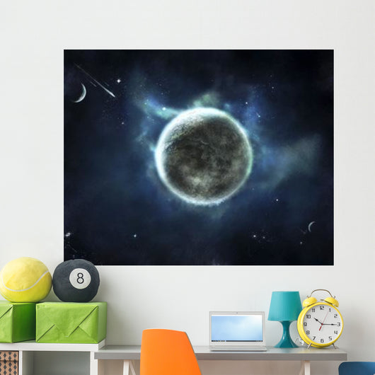 Recently Discovered Earth-like Planet Wall Decal