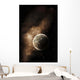 Planet Full Massive Mountain Wall Decal