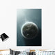 Earth-like Planet Illuminated Nearby Wall Decal