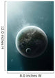 Earth-like Planet Illuminated Nearby Wall Decal