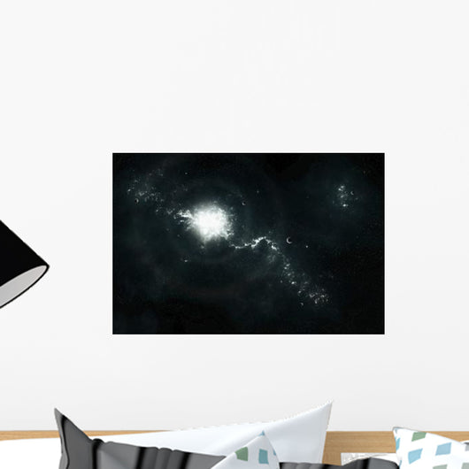 Recently Discovered Nebula with Wall Decal