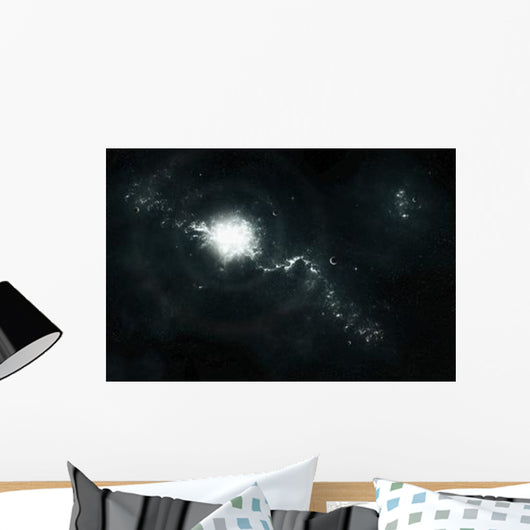 Recently Discovered Nebula with Wall Decal