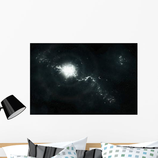 Recently Discovered Nebula with Wall Decal