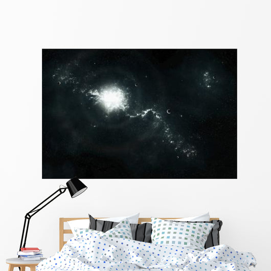 Recently Discovered Nebula with Wall Decal