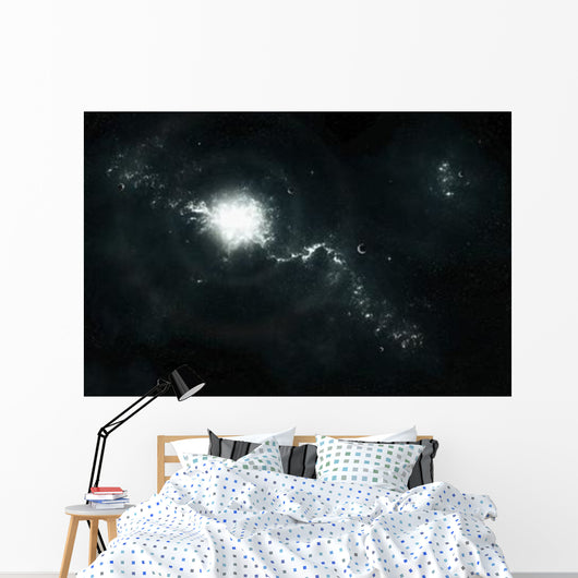 Recently Discovered Nebula with Wall Decal