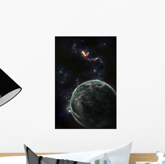 Artist's Concept Terrestrial Planet Wall Decal