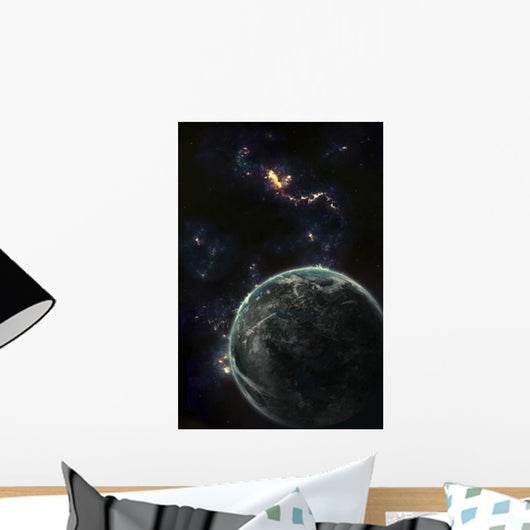 Artist's Concept Terrestrial Planet Wall Decal