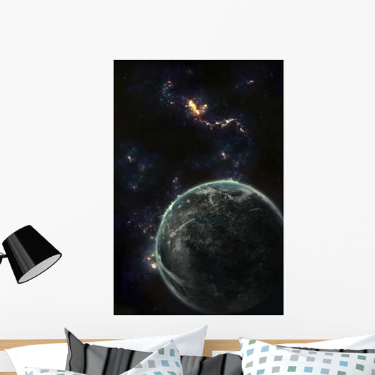 Artist's Concept Terrestrial Planet Wall Decal