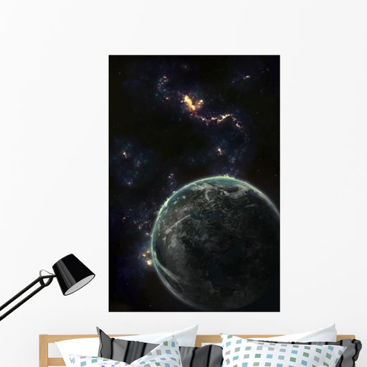 Artist's Concept Terrestrial Planet Wall Decal