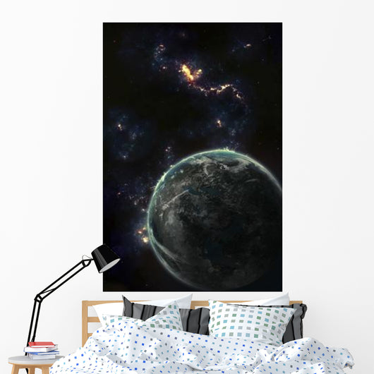 Artist's Concept Terrestrial Planet Wall Decal