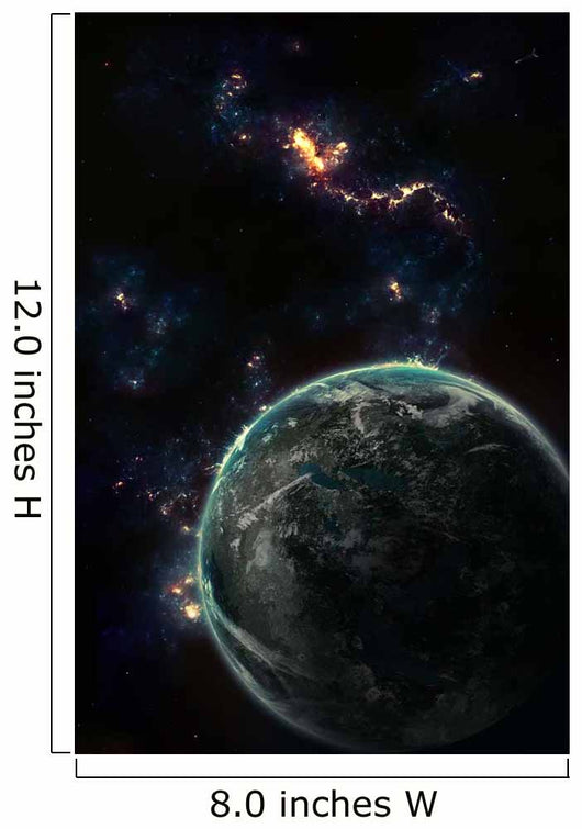 Artist's Concept Terrestrial Planet Wall Decal