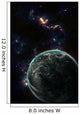 Artist's Concept Terrestrial Planet Wall Decal