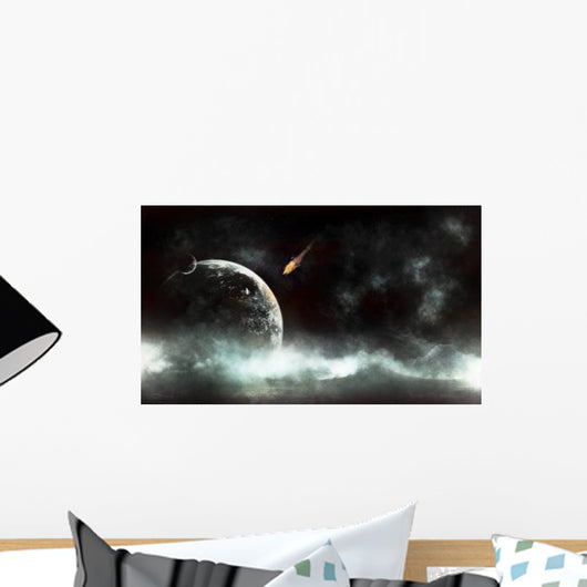 Abandoned Planet about to Wall Decal
