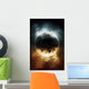 Rare Planet Surrounded Cloud Wall Decal