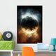 Rare Planet Surrounded Cloud Wall Decal