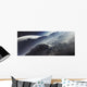 Alien Scout Ship Escapes Wall Decal