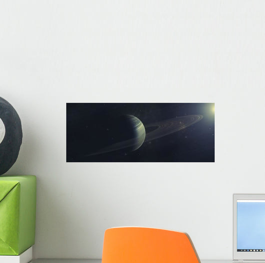 Gas Giant Orbiting Sirius Wall Decal