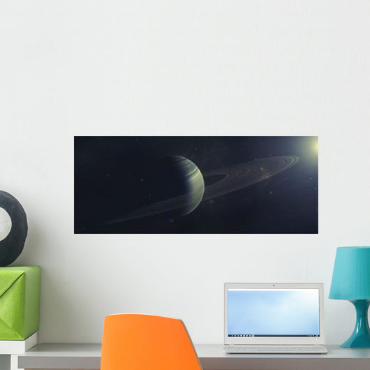 Gas Giant Orbiting Sirius Wall Decal