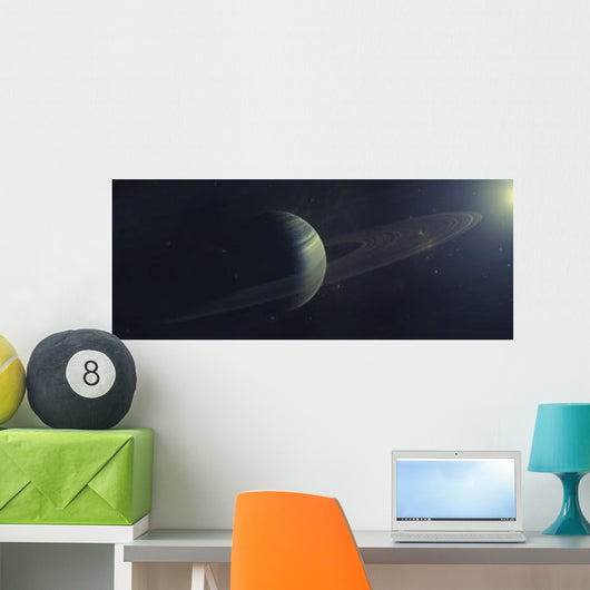 Gas Giant Orbiting Sirius Wall Decal