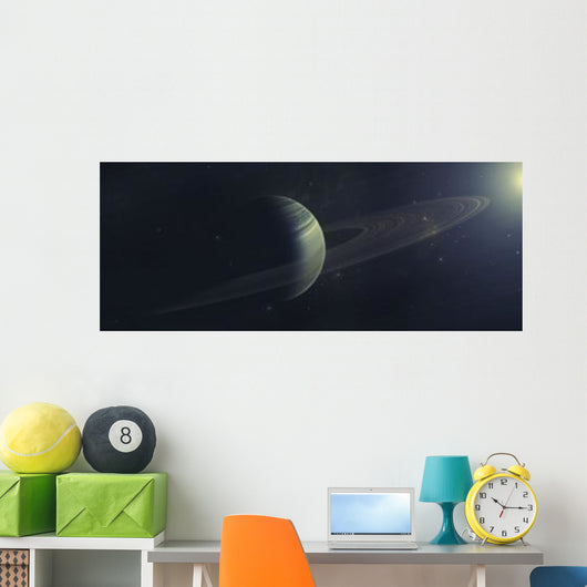 Gas Giant Orbiting Sirius Wall Decal