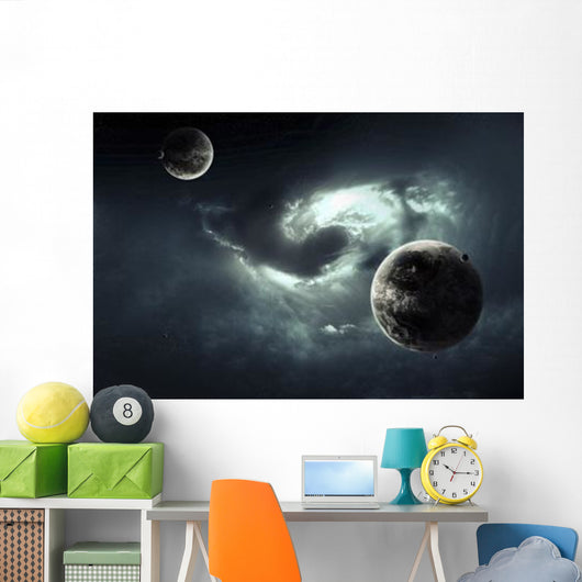 Nearby Nebula Forming Deadly Wall Decal