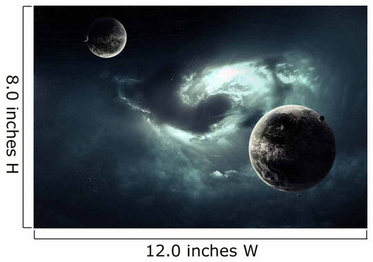 Nearby Nebula Forming Deadly Wall Decal