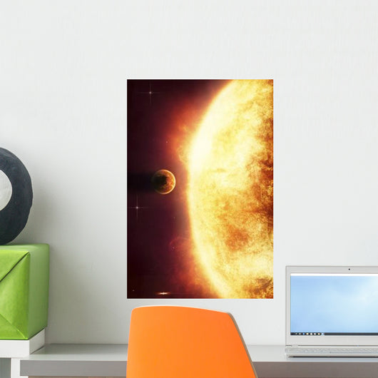Growing Sun about to Wall Decal