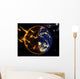 Swarm Deadly Meteorites Impact Wall Decal