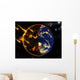 Swarm Deadly Meteorites Impact Wall Decal