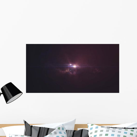Distant Gas Giant Binary Wall Decal