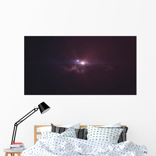 Distant Gas Giant Binary Wall Decal