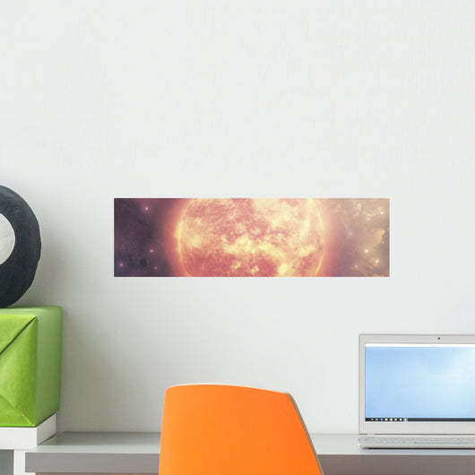 Close-up Animus Majoris Solar Wall Decal