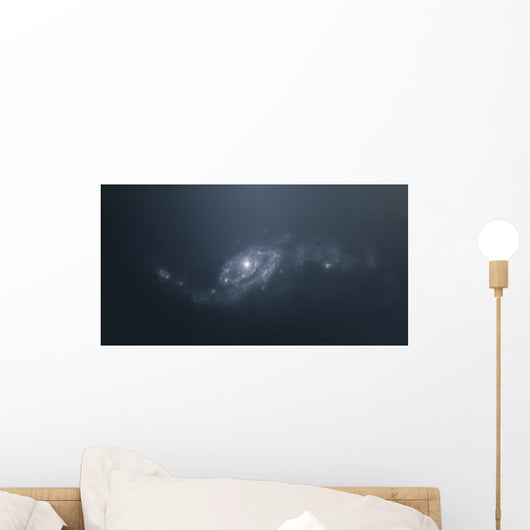 Distant Galaxy Visible from Wall Decal