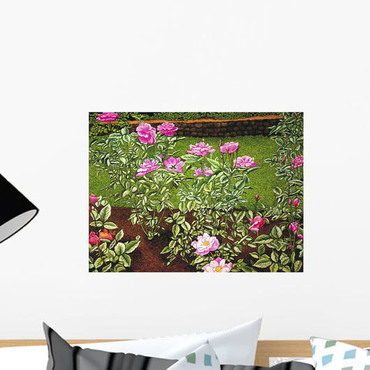 Rose Garden Wall Decal