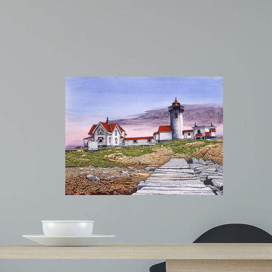 Eastern Point Lighthouse Wall Decal