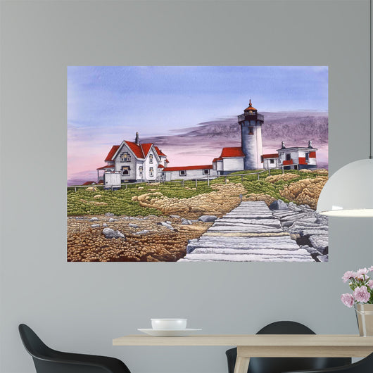 Eastern Point Lighthouse Wall Decal