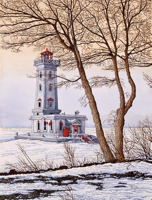 Point Abino Snowbound Wall Decal