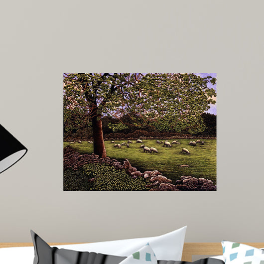 Sheep's Meadow Wall Decal