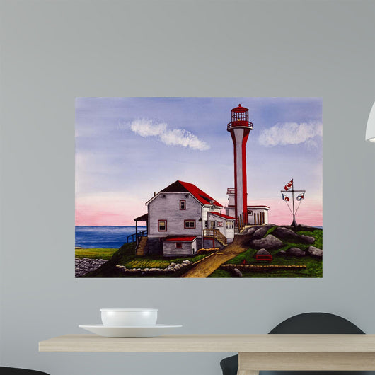 Yarmouth Light Wall Decal
