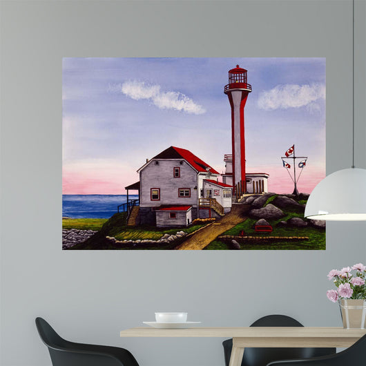 Yarmouth Light Wall Decal