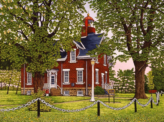 Dunkirk Point Gratiot Light Wall Decal