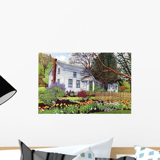 Back Creek Road-old Homestead Wall Decal